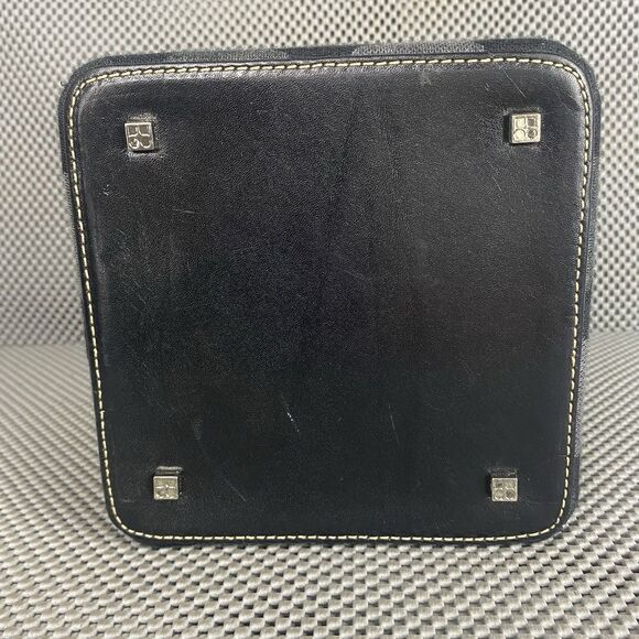 Kate Spade New York Bag Womens Small Black Gray Square Cube Bucket Bag Rare - Picture 15 of 16